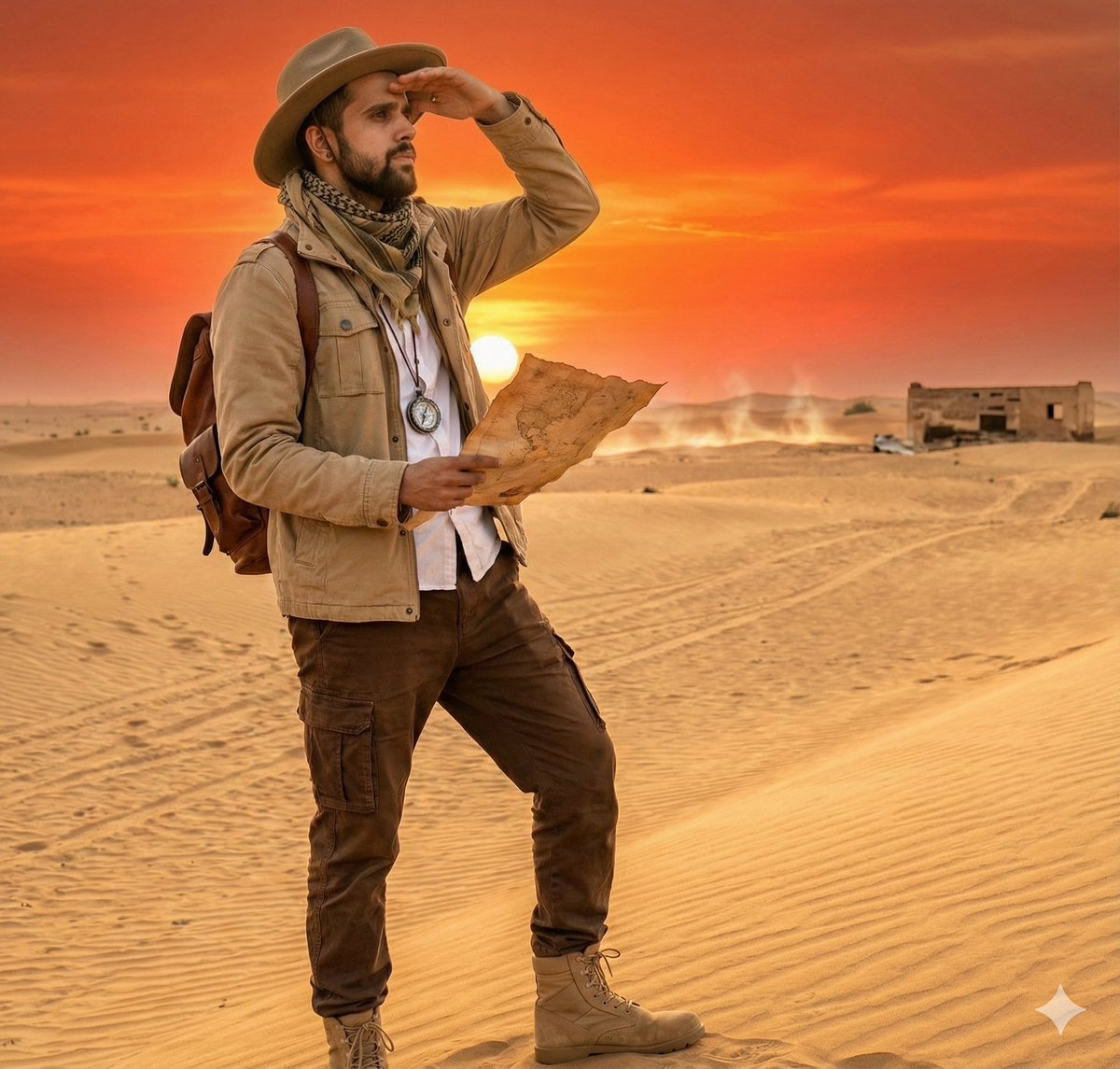 Landscape AI prompt example image